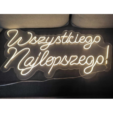 Neon LED Wszystkiego Najlepszego!