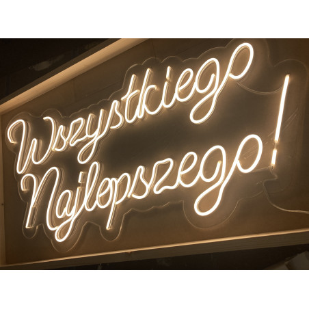 Neon LED Wszystkiego Najlepszego!